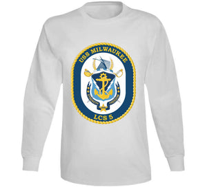 Navy - Uss Milwaukee (lcs-5) Wo Txt X 300 T Shirt