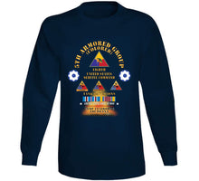 Load image into Gallery viewer, 5th Armored Group -  Camp Claiborne, La W Fire - W 758, 761, 784th Tank Bn Ssi W Dui - Am Svc X 300 T Shirt
