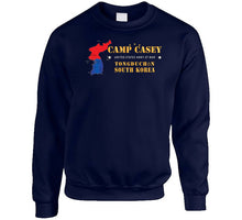 Load image into Gallery viewer, Camp Casey - Tongduchon - South Korea W Map X 300 T Shirt
