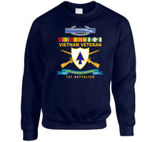 Load image into Gallery viewer, Army - 26th Infantry Regiment - Dui W Br - Ribbon - Top - 1st Bn W Cib Vn Svc  X 300 Classic T Shirt, Crewneck Sweatshirt, Hoodie, Long Sleeve
