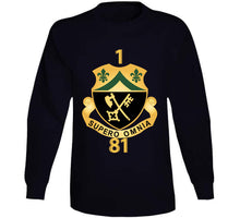 Load image into Gallery viewer, 1st Battalion, 81st Armor - Dui W Regiment Number X 300 T Shirt
