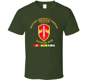 Army - Military Assistance Cmd Vietnam - Macv - Vietnam War W Svc Classic T Shirt, Crewneck Sweatshirt, Hoodie, Long Sleeve