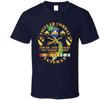 Load image into Gallery viewer, Army - Vietnam Combat Cavalry Veteran W 2bn 8th Cav Coa - 1st Cav Div Abn X 300 T Shirt
