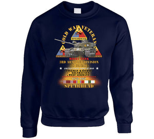 Cold War Vet -  3rd Armored Division  - Gelnhausen, Germany - M60a1 Tank  - Spearhead W Fire - 1978-1981 W Dui - Cold X 300 T Shirt