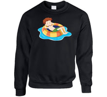 Load image into Gallery viewer, Boy In Water Tub Floating X 300  Classic T Shirt, Crewneck Sweatshirt, Hoodie, Long Sleeve
