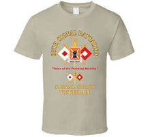 Load image into Gallery viewer, Army - 38th Signal Battalion - Dui - Us Army W Bn Number - Sig Br  - Voice Of The Pershing Missiles Svcx 300 T Shirt
