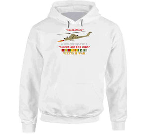 Army - Ah-1 Cobra - Snake Attack - Slicks Are For Kids W Vn Svc Classic T Shirt, Crewneck Sweatshirt, Hoodie, Long Sleeve