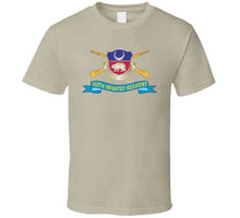 Load image into Gallery viewer, Army - 408th Infantry Regiment - Dui W Br - Ribbon X 300 T Shirt
