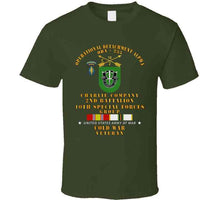 Load image into Gallery viewer, Army - Oda 235 - C Co, 2nd Bn 10th Sfg W Cold Svc T Shirt
