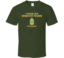 Load image into Gallery viewer, Army - Command Sergeant Major - Veteran - Line T Shirt
