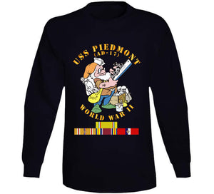 Navy - Uss Piedmont (ad-17) W Pac Svc Wwii T Shirt