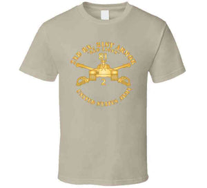 2nd Bn, 81st Armor - Red Knights- Armor Branch X 300 T Shirt