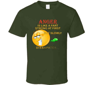 Anger - Is Like A Fart - Strong At First  X 300 T Shirt