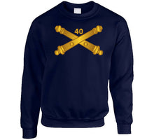 Load image into Gallery viewer, Army - 40th Artillery Branch Wo Txt T Shirt
