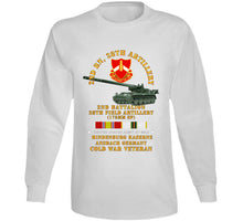 Load image into Gallery viewer, Army - 2nd Bn 28th Artillery - 175mm - Hindenburg Ansbach Germany  W Cold Svc Classic T Shirt, Crewneck Sweatshirt, Hoodie, Long Sleeve
