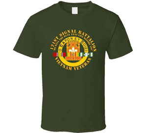 Army - 121st Signal Bn Vet  - Do Well The Duty That Lies Before You -  Vn Svc Ribbon - Mid Rib X 300 Classic T Shirt, Crewneck Sweatshirt, Hoodie, Long Sleeve