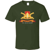 Load image into Gallery viewer, 94th Field Artillery Regiment - Dui W Br - Ribbon - 1st Battalion X 300 T Shirt
