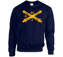 Load image into Gallery viewer, Army - Alpha Battery, 2nd Bn 40th Artillery Branch Wo Txt T Shirt
