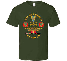 Load image into Gallery viewer, Gulf War Combat Cavalry Vet W  2nd Squadron - 4th Cav - 24th Id - Xviii Abn Corps T Shirt
