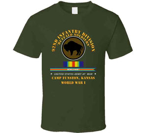 Army - 92nd Infantry Division - Buffalo Soldiers - Camp Funston Ks - Wwi Classic T Shirt, Crewneck Sweatshirt, Hoodie, Long Sleeve, Mug