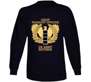 Emblem - Warrant Officer - Cw4 - Retired X 300 T Shirt