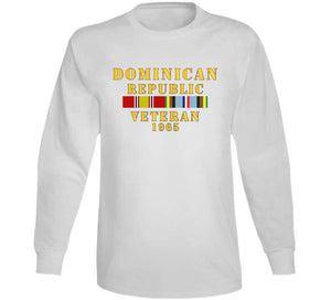 Dominican Republic Intervention Veteran W  Exp Svc T Shirt