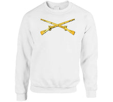 Load image into Gallery viewer, Army - Infantry Branch - Crossed Rifles Wo Txt Classic T Shirt, Crewneck Sweatshirt, Hoodie, Long Sleeve
