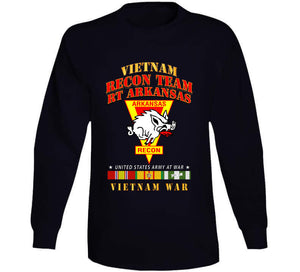 Recon Team -  Recon Team - Rt Arkansas - Razor - Vietnam War W Vn Svc T Shirt