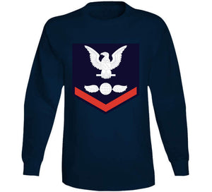 Rank Insignia - Us Navy - E4 - Aviation Electricians Mate (em) - Rate - Rank - Po3 Wo Txt X 300 T Shirt