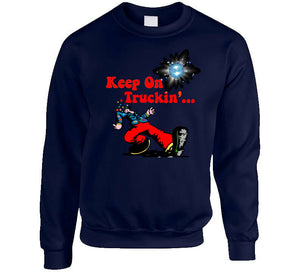 Keep On Truckin - Cmyk W Stars And Disco Ball X 300 Classic T Shirt, Crewneck Sweatshirt, Hoodie, Long Sleeve