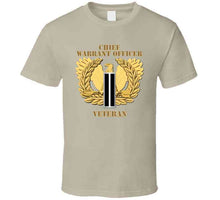 Load image into Gallery viewer, Emblem - Warrant Officer - Cw6 - Veteran X 300 T Shirt
