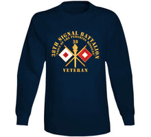 Load image into Gallery viewer, Army - 38th Signal Bn W  Br - Voice Of The Pershing Missiles W Bn Num - Veteran X 300 T Shirt
