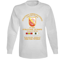 Load image into Gallery viewer, Army - Ssi, Usa Stratcom, Eur, Karlsruhe, Germany W Cold Svc X 300 Classic T Shirt, Crewneck Sweatshirt, Hoodie, Long Sleeve, Mug
