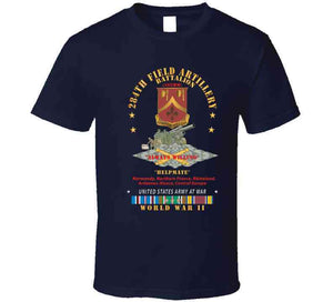 Dui - 284th Field Artillery Battalion - Dui W Br - Helpmate - 105mm Gun - Crew - Eur Svc Wwii X 300 Classic T Shirt, Crewneck Sweatshirt, Hoodie, Long Sleeve