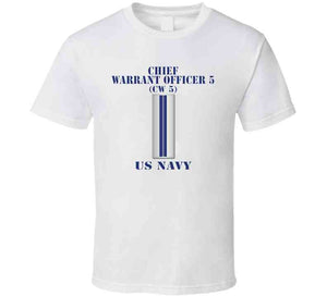 Navy - Rank - Chief Warrant Officer - Cw5 T Shirt