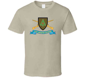 91st Infantry Division - W Br - Ssi - Ribbon X 300 T Shirt