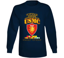 Load image into Gallery viewer, Usmc -  Iii Maf - Combat Vet  W Vn Svc Medals T Shirt
