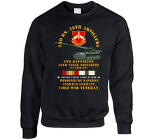 Load image into Gallery viewer, Army - 2nd Bn 28th Artillery - 175mm - Hindenburg Ansbach Germany  W Cold Svc Classic T Shirt, Crewneck Sweatshirt, Hoodie, Long Sleeve
