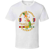 Load image into Gallery viewer, Army - Vietnam Combat Vet W 69th Signal Bn Dui - Usarv W Vn Svc T Shirt
