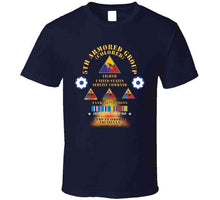 Load image into Gallery viewer, 5th Armored Group -  Camp Claiborne, La W Fire - W 758, 761, 784th Tank Bn Ssi W Dui - Am Svc X 300 T Shirt
