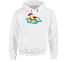 Load image into Gallery viewer, Boy In Water Tub Floating X 300  Classic T Shirt, Crewneck Sweatshirt, Hoodie, Long Sleeve
