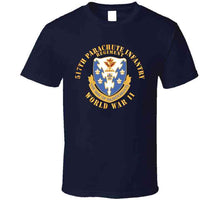 Load image into Gallery viewer, Army  - 517th Parachute Infantry Regiment - Wwii W Dui X 300 T Shirt
