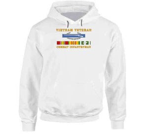 Army - Vietnam Veteran - Cbt Infantryman W Cib Vn Svc Classic T Shirt, Crewneck Sweatshirt, Hoodie, Long Sleeve