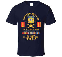 Load image into Gallery viewer, Army - 1st Battalion, 201st Artillery, 197th Fires Bde - Operation Iraqi Freedom Veteran X 300 T Shirt
