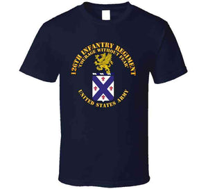 Army - Coa - 126th Infantry Regiment Classic T Shirt, Crewneck Sweatshirt, Hoodie, Long Sleeve