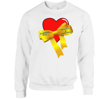 Load image into Gallery viewer, Army - Heart - Yellow Ribbon - Support Troops And Vets X 300 Classic T Shirt, Crewneck Sweatshirt, Hoodie, Long Sleeve
