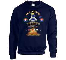 Load image into Gallery viewer, 2nd  Bn 39th Infantry - 9th  Infantry Div - Ft Lewis, Wa  - Fighting Falcons  W Cold Svc  X 300 T Shirt
