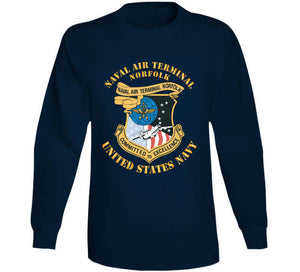 Navy - Naval Air Terminal Norfolk X 300 T Shirt