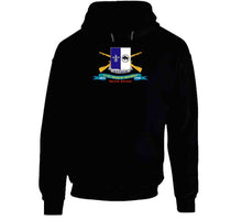 Load image into Gallery viewer, Army - 371st Infantry Regiment - Black Devils (v0) W Br - Ribbon Classic T Shirt, Crewneck Sweatshirt, Hoodie, Long Sleeve
