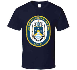 Navy - Uss Minneapolis-saint Paul (lcs-21) Wo Txt X 300 T Shirt